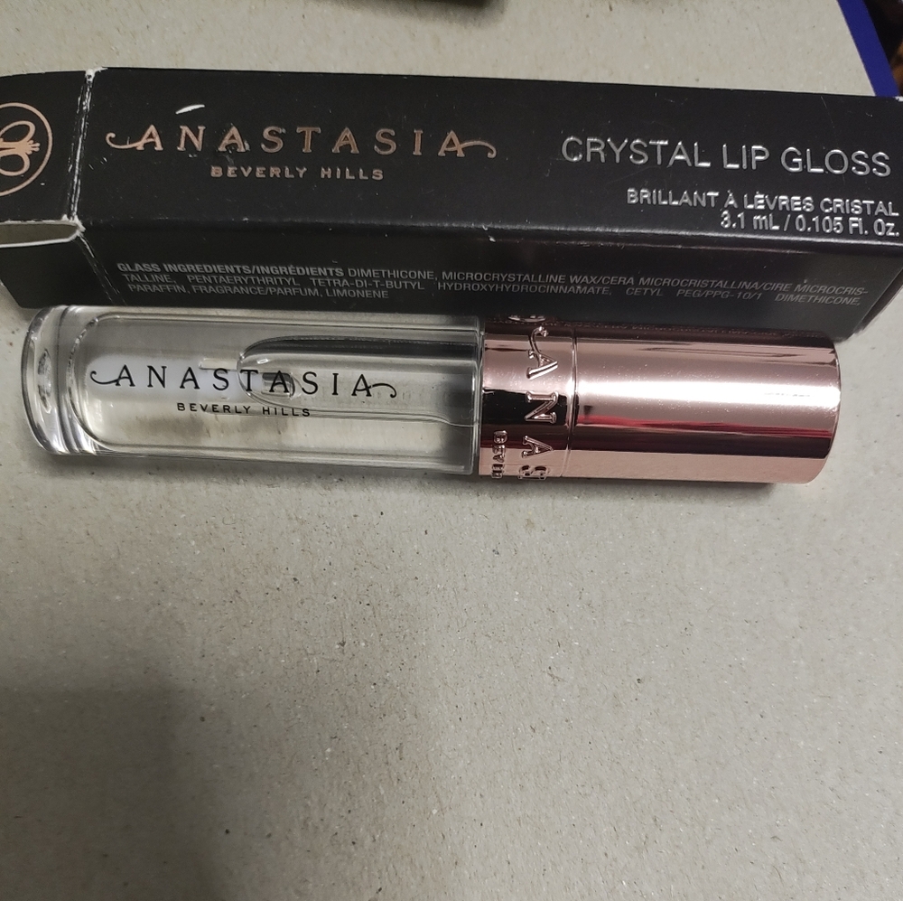 Anastasia Beverly Hills Crystal Lip Gloss - Transparent Shine